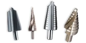 Ступенчатые сверла по металлу