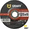 Круг зачистной по металлу 125x6.0х22.23мм Graff (9412560)