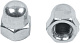 Гайка М4 колпачковая цинк кл.пр. 5.8 DIN 1587 20шт в зип-локе Starfix (SMZ1-36212-20)