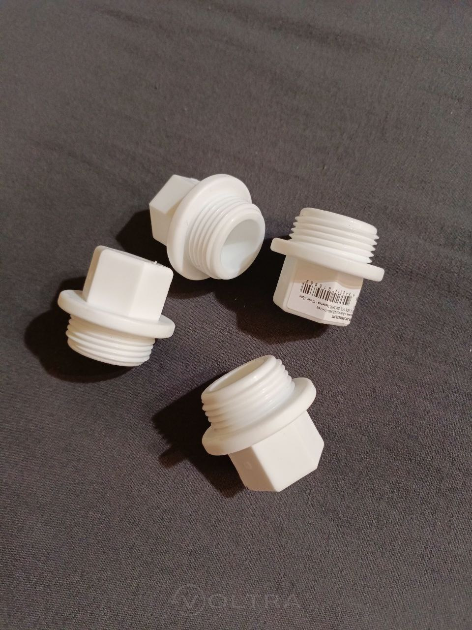 Заглушка резьбовая ПП 3/4" PN 25, белый РосТурПласт (10556)