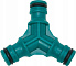 Соединитель-тройник для шлангов 1/2" ABS Flo 89243