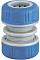 Соединение шланг-шланг 1/2" TPR coated для поливочного шланга H-D HD-G6206T